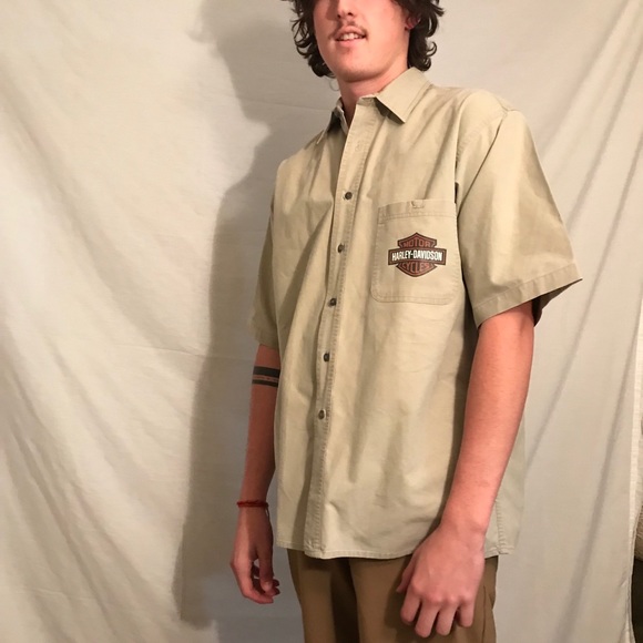 Harley-Davidson Other - Vintage Harley Davidson button up